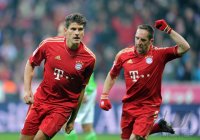 Fussball 1. Bundesliga, Saison 2011/2012:  FC Bayern Muenchen - VfL Wolfsburg