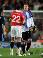 Fussball CHL  Saison 2010/2011:  Manchester United - FC Schalke 04