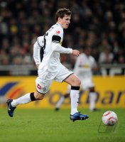 Fussball: 1. Bundesliga Saison 2010/2011: Moenchengladbach, NORDTVEIT Einzelaktion