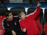 FUSSBALL CHL   AC Mailand - Olympique Lyon