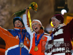 Olympische Winterspiele 2002 Siegerehrung Eisschnell-Lauf