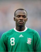 FUSSBALL  Olympia 2008   Halbfinale  Maenner   Nigeria - Belgien