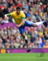 FUSSBALL Olympia 2012 Maenner: Brasilien - Weissrussland