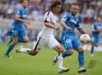 Fussball 1. Bundesliga  2012/2013:  TSG 1899 Hoffenheim  - Eintracht Frankfurt