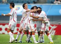 Fussball International  U 17 Weltmeisterschaft         ViertelfinaleFrankreich - SpanienFrance vs. Spain