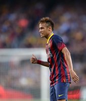 FUSSBALL Primera Division 13/14: Neymar (Barca)