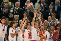 FUSSBALL EUROPA LEAGUE FINALE 13/14: JUBEL FC Sevilla