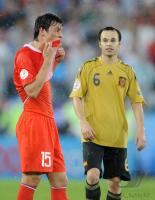 FUSSBALL EURO 2008: Russland - Spanien