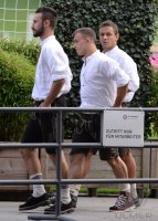 Fussball 1. Bundesliga 2013/2014:  FC Bayern Muenchen in Lederhosen