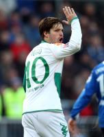 Fussball 1. Bundesliga: Bielefeld - Bremen