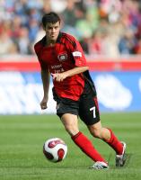 Fussball 1. Bundesliga, Leverkusen: BARNETTA, Einzelaktion