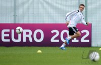 FUSSBALL INTERNATIONAL EURO 2012:  Training der Deutschen Nationalmannschaft