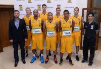 Basketball 1. Bundesliga 2013/2014:  Teampraesentation  Walter Tigers Tuebingen