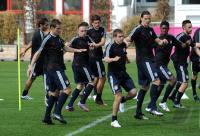 Fussball 1. Bundesliga: Training beim FC Bayern Muenchen