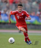 FUSSBALL 1. Bundesliga 2013/2014: Alessandro Schoepf (FC Bayern Muenchen)