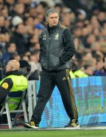 FUSSBALL International  COPA DEL REY  11/12:  Trainer Jose Mourinho (Real Madrid)