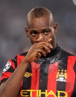 Fussball CHL  Saison 2011/2012:  Mario Balotelli (Manchester City)