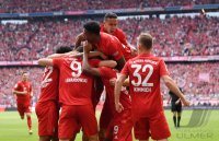 Fussball 1. Bundesliga Saison 18/19: FC Bayern Muenchen  - Eintracht Frankfurt