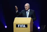 FUSSBALL 63. FIFA  Kongress auf Mauritius 2013: FIFA Praesident Joseph S. Blatter (Schweiz)