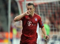 FUSSBALL INTERNATIONAL  CHL Viertelfinale 11/12:  FC Bayern Muenchen - Olympic Marseille