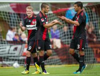 Fussball 1. Bundesliga 2011/2012: Michael Ballack, Andre Schuerrle  (Bayer 04 Leverkusen)