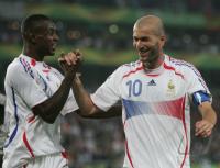 Fussball WM 2006: Spanien - Frankreich ; Spain - France