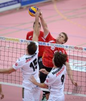 Volleyball 1. Bundesliga  Saison  14/15: TV Rottenburg  - TSV Herrsching