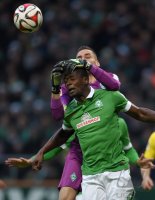 Fussball, 1. Bundesliga  Saison 2014/2015: SV Werder Bremen - Borussia Dortmund