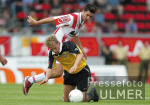 Fussball 2. Bundesliga: FSV Mainz 05 - SSV Reutlingen, Zweikampf