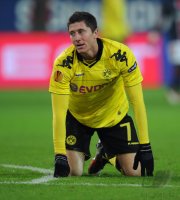 Fussball: Euroa League, Saison 2010/2011: Dortmund - Paris, LEWANDOWSKI