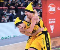 Basketball 2. Bundesliga 2021/2022: Tigers Tuebingen - wiha Panthers Schwenningen