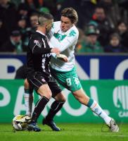 FUSSBALL 1. BUNDESLIGA: Bremen - Frankfurt