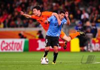 FUSSBALL WM 2010  HALBFINALE:  Uruguay - Niederlande