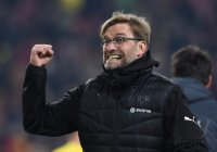 Fussball 1. Bundesliga Saison 14/15: JUBEL Trainer Juergen Klopp (Borussia Dortmund)