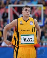 Basketball 1. Bundesliga  13/14:  Walter Tigers Tuebingen - EWE Baskets Oldenburg