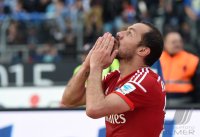 Fussball, 1. Bundesliga  Saison 2014/2015 Relegation: Karlsruher SC - Hamburger SV