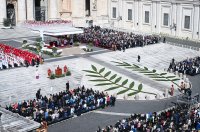 Palmsonntag auf dem Petersplatz