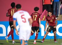 Fussball, Junioren U 17 WM 2025 Belgien - Tunesien, 
Gruppe D