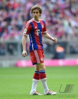 Fussball 1. Bundesliga Saison 14/15: FC Bayern Muenchen - Eintracht Frankfurt