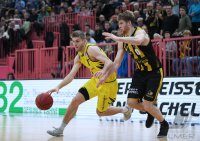 Basketball 1. Bundesliga 17/18 Hauptrunde: Walter Tigers Tuebingen - MHP RIESEN Ludwigsburg