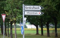 Schmuckbild; Wegweiser Kernkraftwerk Leibstadt