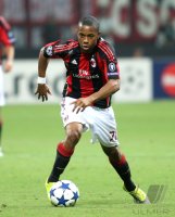 Fussball Champions League  Saison 2010/2011:  Robinho (AC Mailand) , ENTT&acirc;&not;USCHT, ENTTAEUSCHT, ENTTAEUSCHUNG, ENTT&acirc;&not;USCHUNG, FRUST, FRUSTRIERT, PESSIMISTISCH, EMOTION, EMOTIONEN, NEGATIV, NEGATIVE EMOTIONEN, NEGATIVE EMOTION, NACHDENKLICH, ERNST