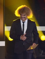 Fussball International FIFA Ballon d Or 2012:  Carlos Valderrama (Kolumbien)
