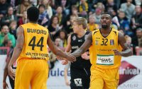 Basketball 1. Bundesliga 15/16 Hauptrunde: Walter Tigers Tuebingen -  Giessen 46ers