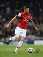 FUSSBALL  CHL  Saison 2013/2014: Olivier Giroud (Arsenal)