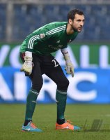 Fussball International Serie A 14/15: Torwart Diego Lopez (AC Mailand)