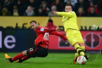 Fussball, 1. Bundesliga Saison 2012/2013: Bayer 04 Leverkusen - Borussia Dortmund