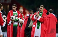 Fussball, 1. Bundesliga  Saison 2013/2014: SV Werder Bremen - Bayer 04 Leverkusen