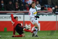 FUSSBALL, 1. BUNDESLIGA, 17. Spieltag: Leverkusen - Moenchengladbach