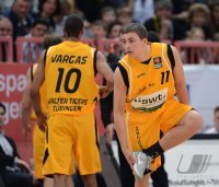 Basketball 1. Bundesliga 2011/2012:  Walter Tigers Tuebingen - Alba Berlin